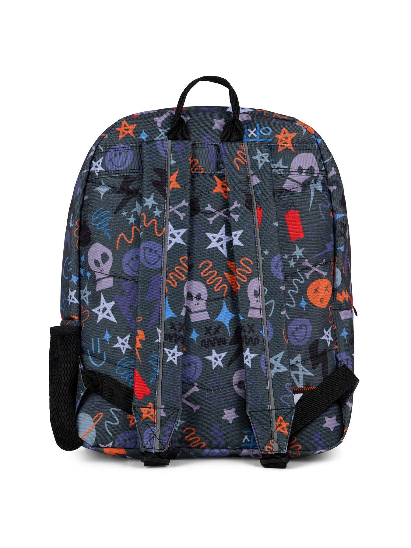 Image 6 of 6 of Hype Electric Doodle Backpack - Khaki