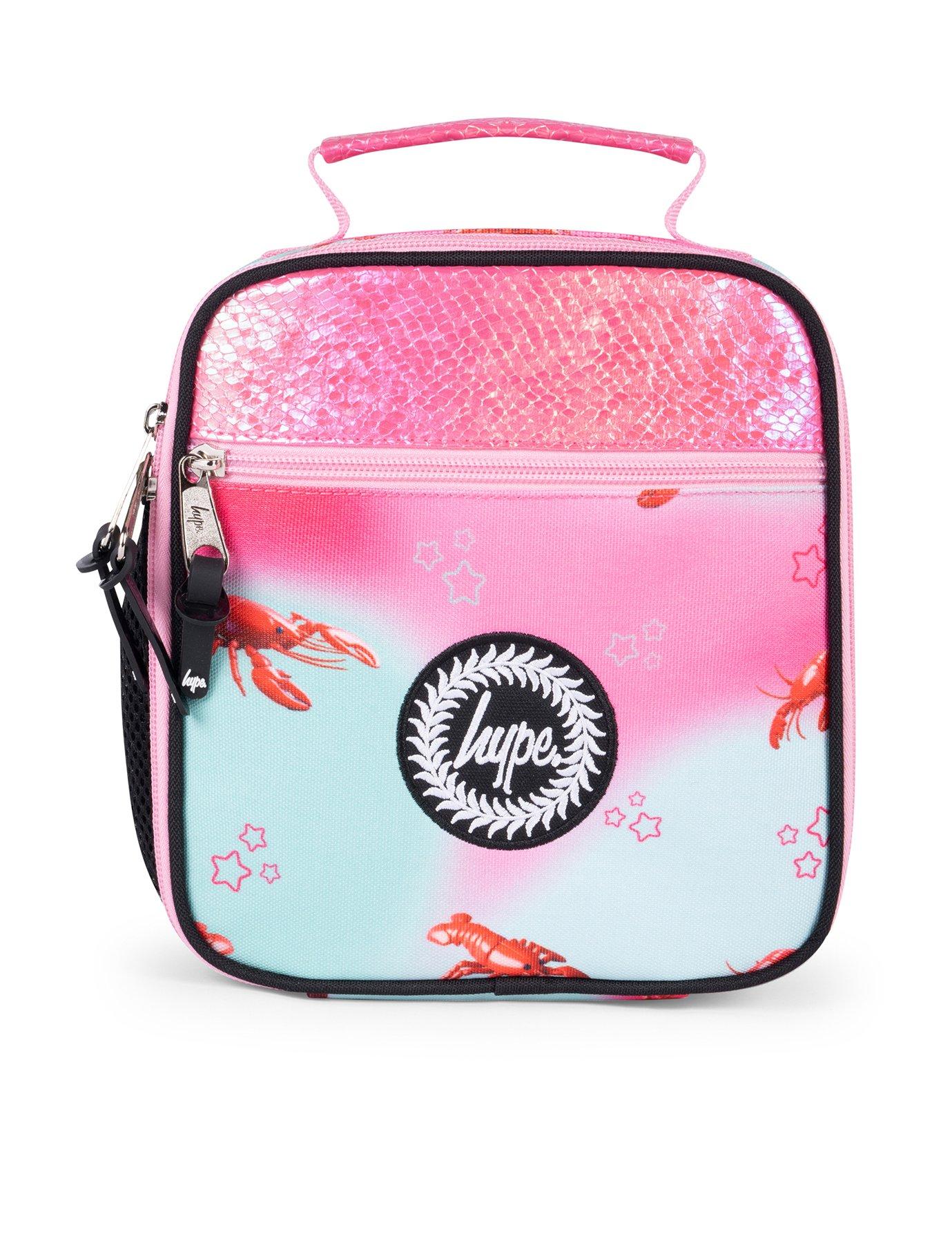 Hype Kids Disco Lobster Lunch Box - Pink/Mint Green
