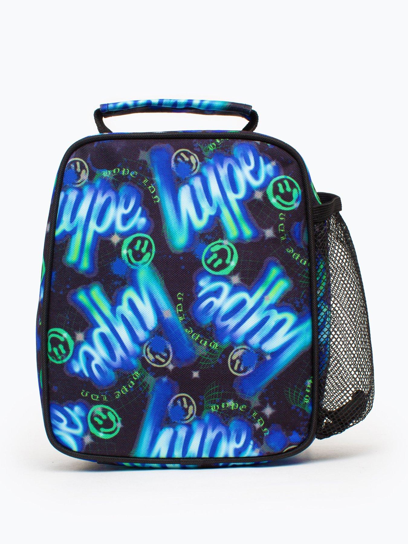 Image 2 of 4 of Hype Blue Electric Smile Script Lunch Box