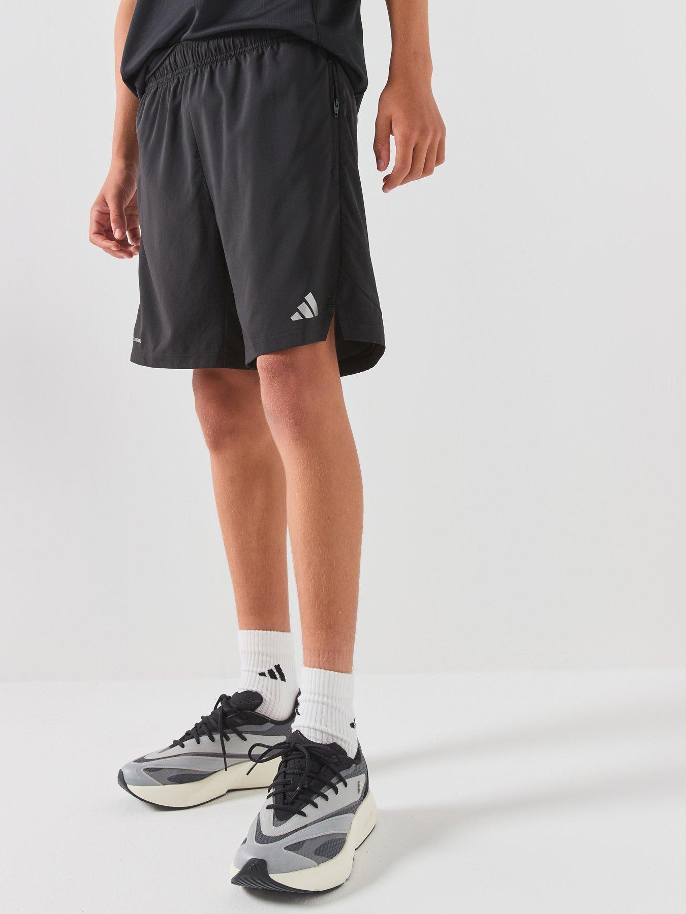 adidas Junior Boys Tech Apparel Shorts - Black