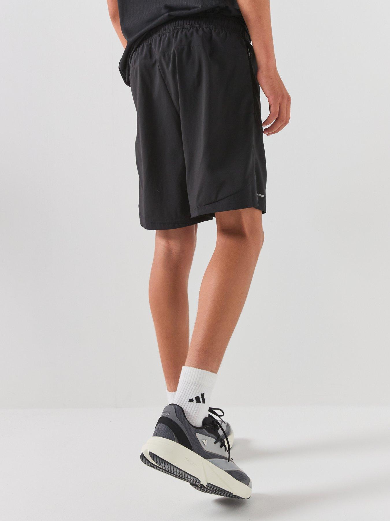 Image 2 of 5 of adidas Junior Boys Tech Apparel Shorts - Black