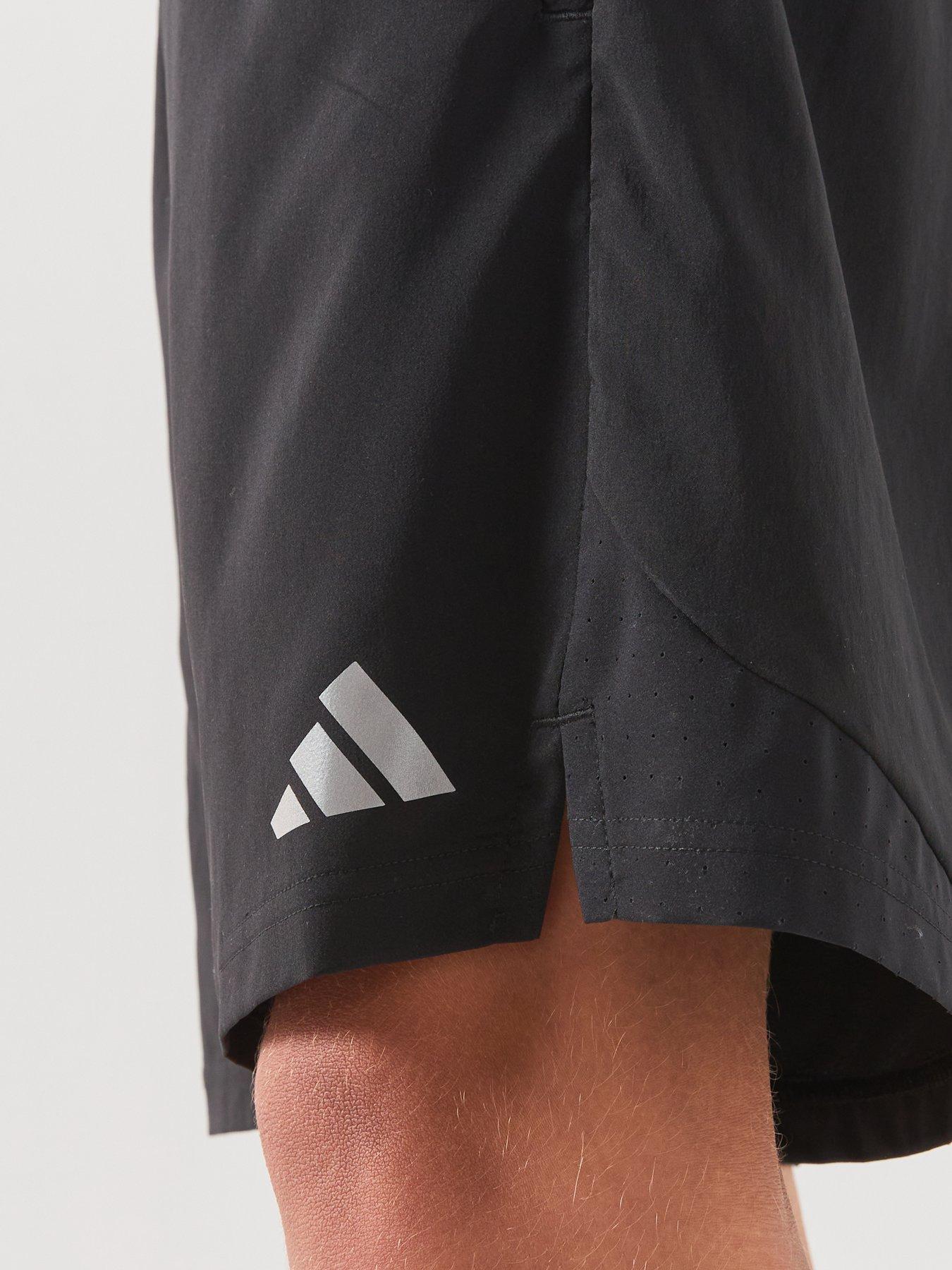 Image 4 of 5 of adidas Junior Boys Tech Apparel Shorts - Black