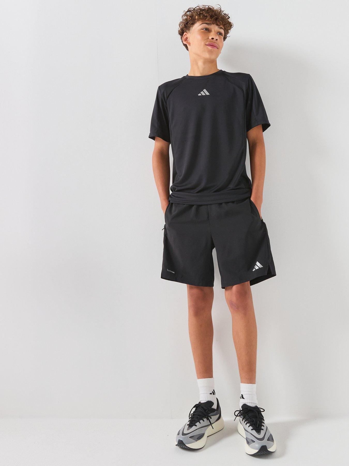 Image 3 of 6 of adidas Junior Boys Tech Apparel T-Shirt - Black