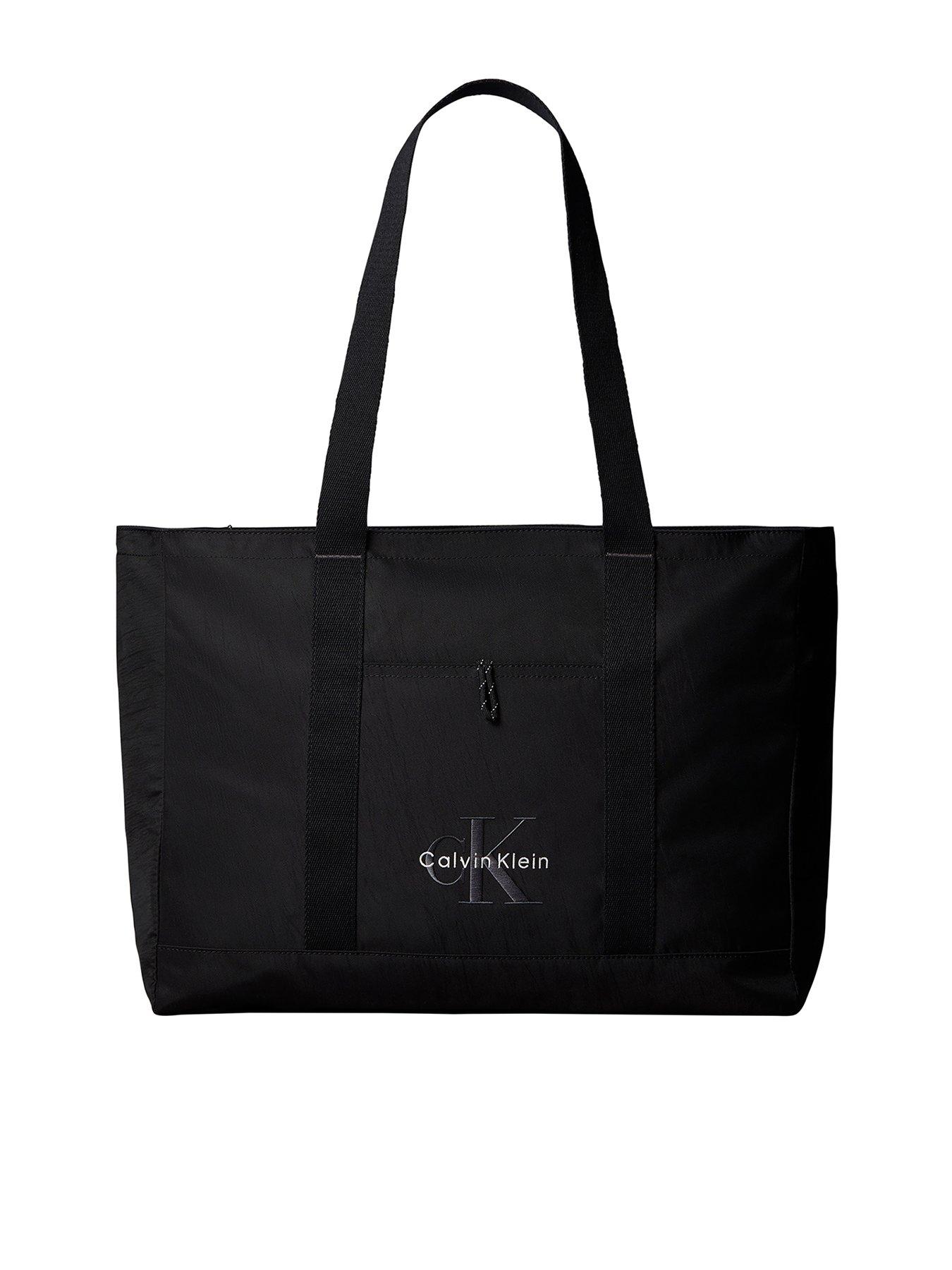 Calvin Klein Calvin Klein Bold Tote Holdall Bag - Black