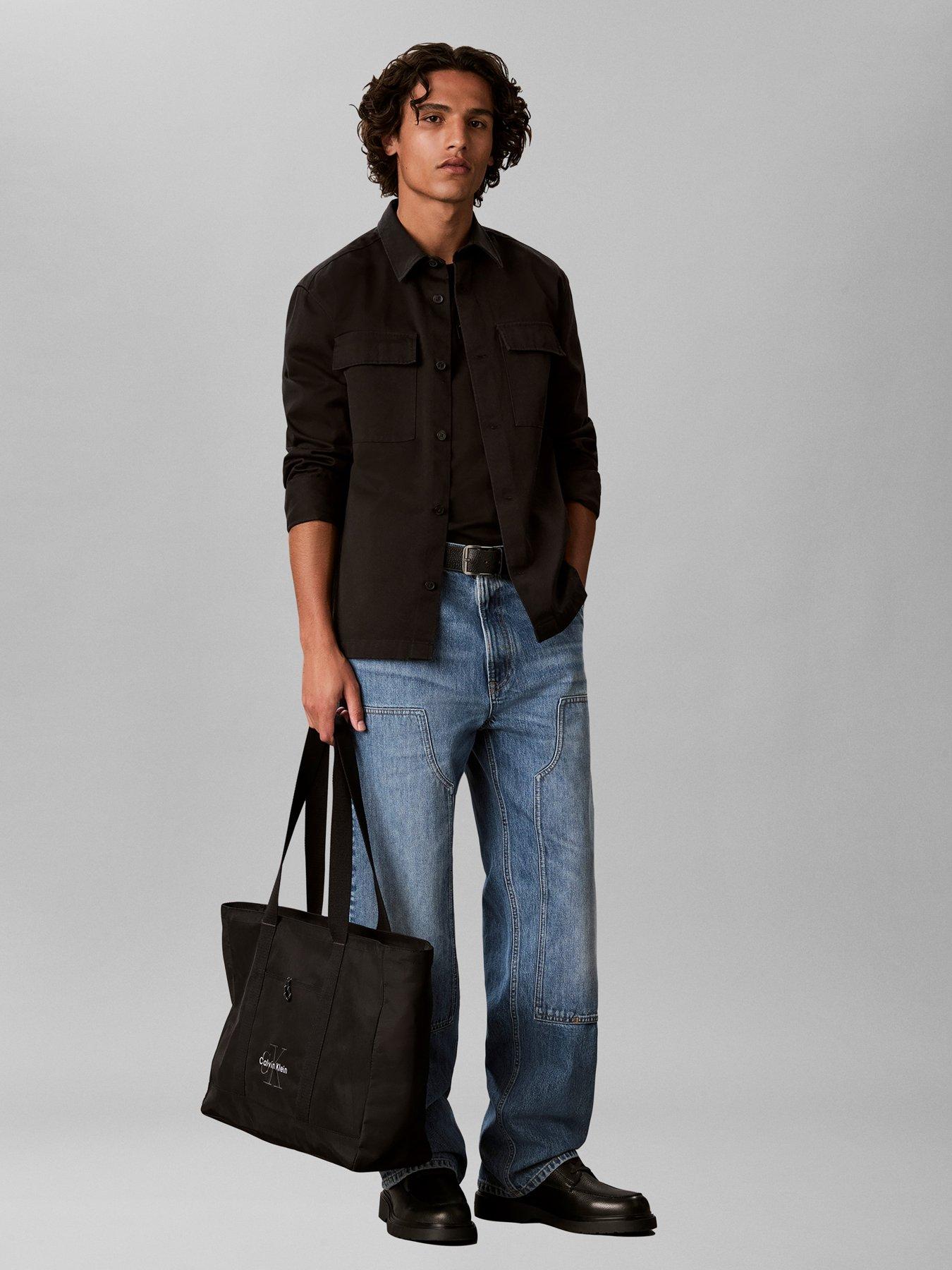 Image 2 of 5 of Calvin Klein Bold Tote Holdall Bag - Black