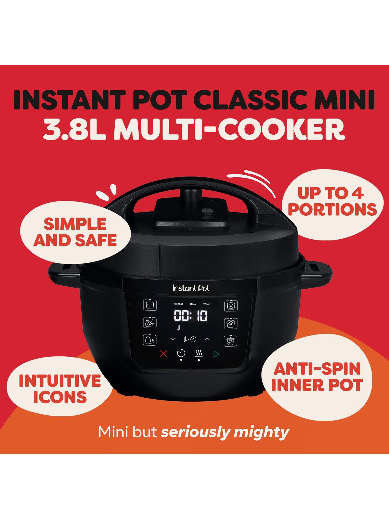 Image 2 of 8 of Instant Pot Classic Mini 3.8L Multi-Cooker Black Pepper