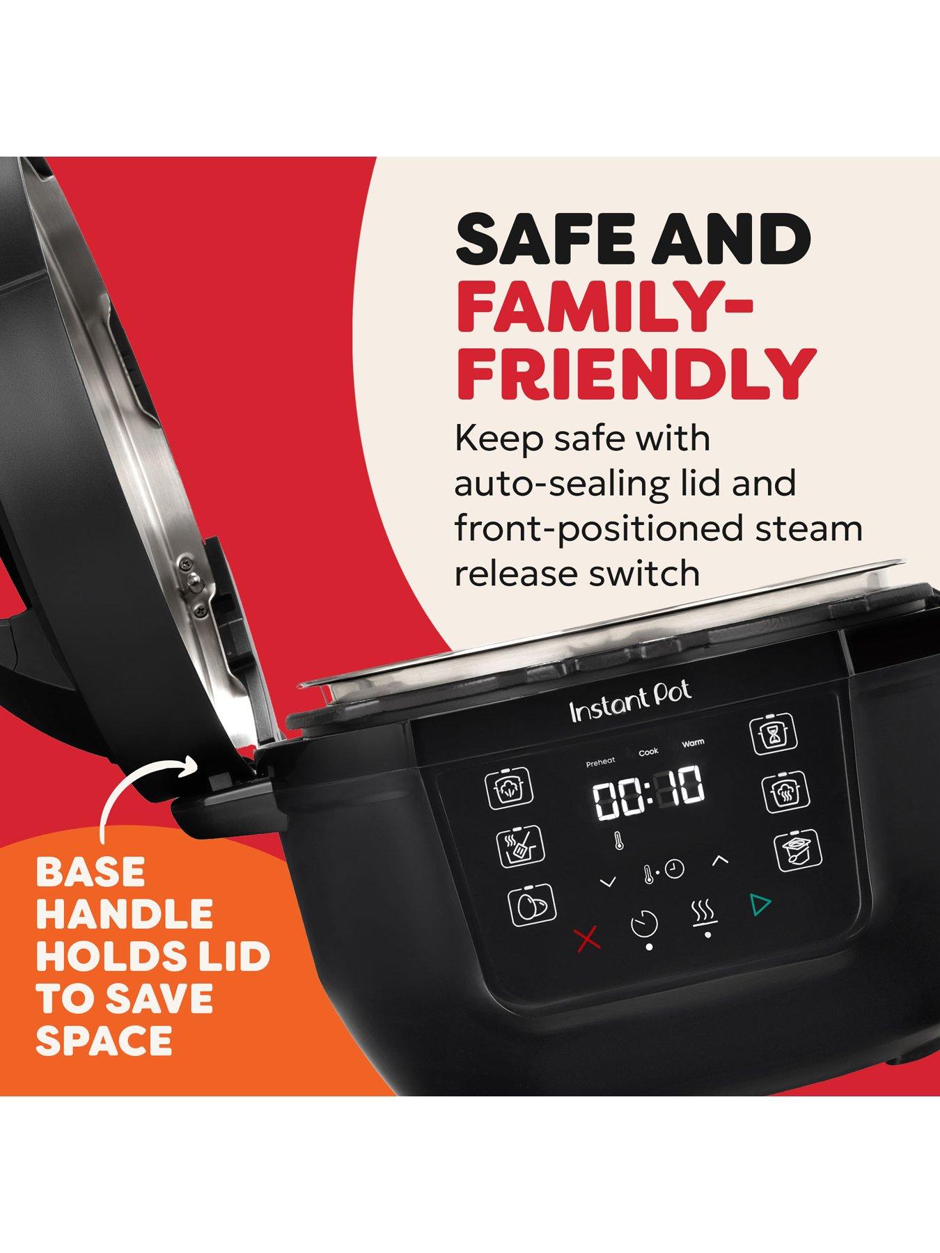 Image 4 of 8 of Instant Pot Classic Mini 3.8L Multi-Cooker Black Pepper