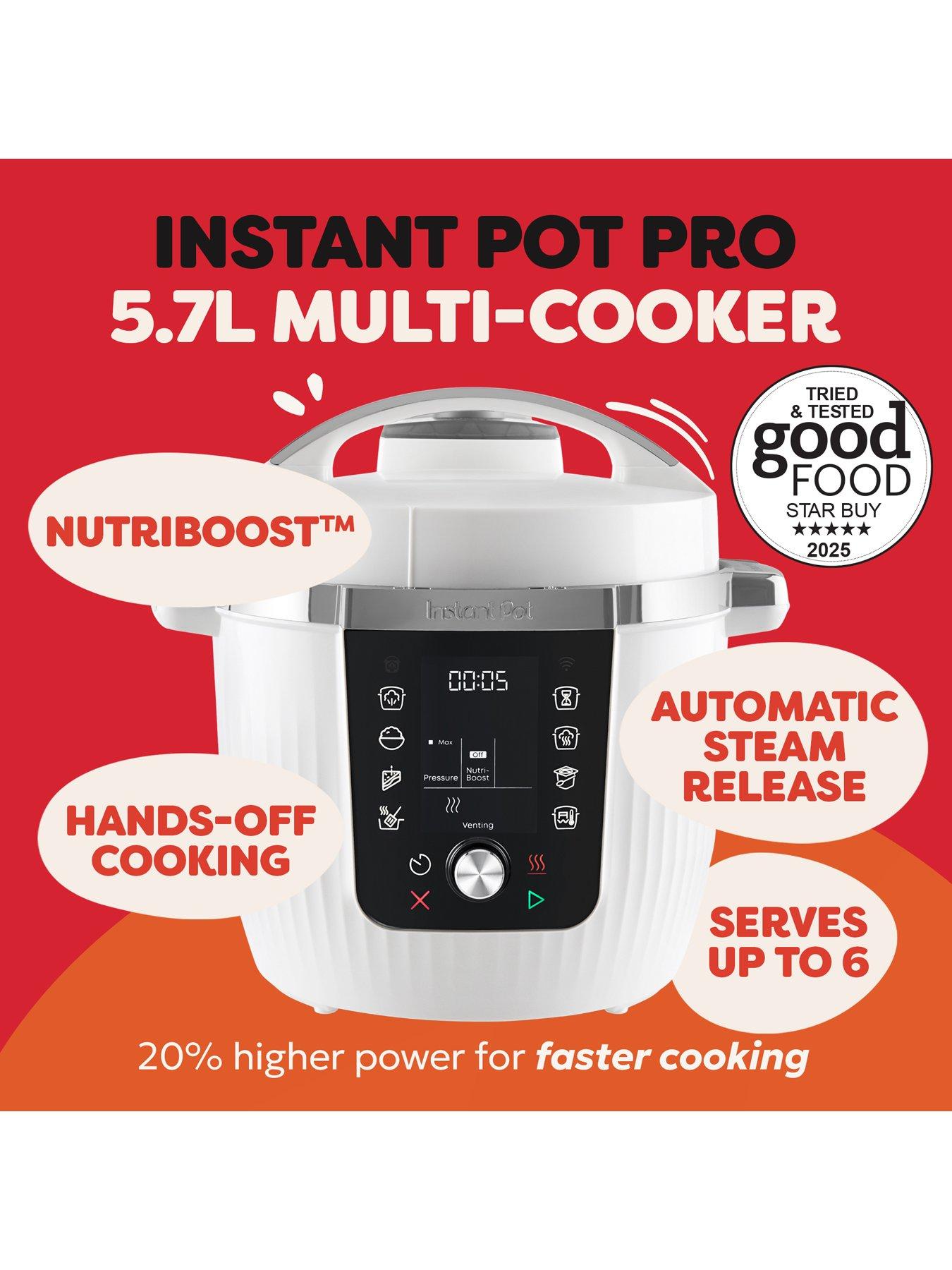 Image 2 of 8 of Instant Pot Pro 5.7L Multi-Cooker Coconut White