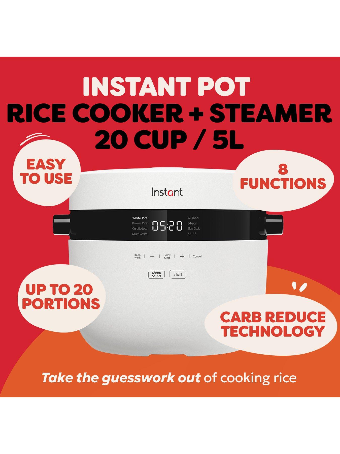 Image 2 of 8 of Instant Pot Rice Cooker + Steamer 20 Cup / 5L