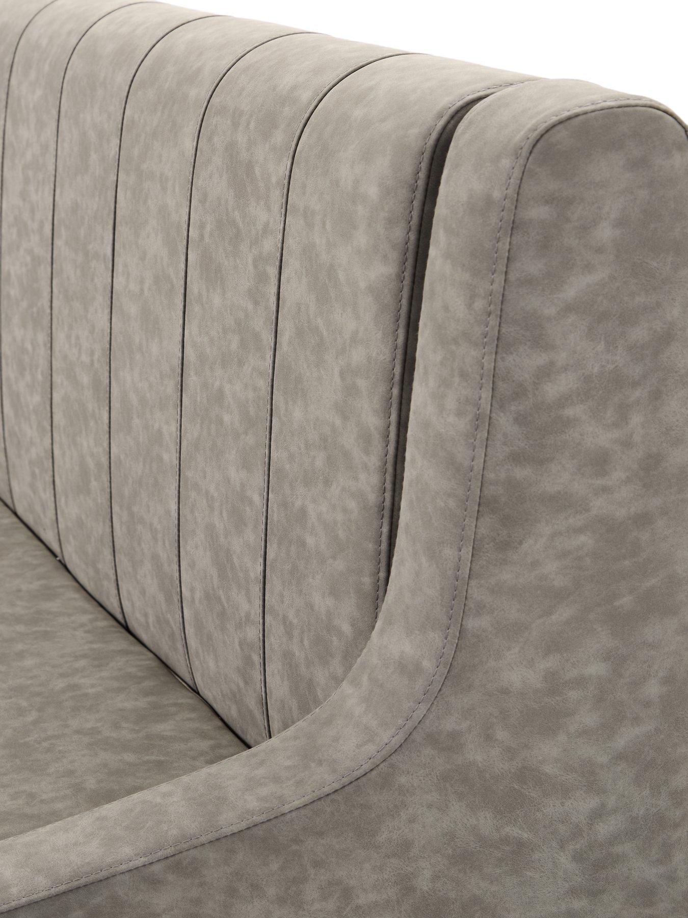 Image 6 of 7 of The Very Collection Campbell Ceramic Top&nbsp;Table &amp; Bench Dining Set - FSC&reg; Certified