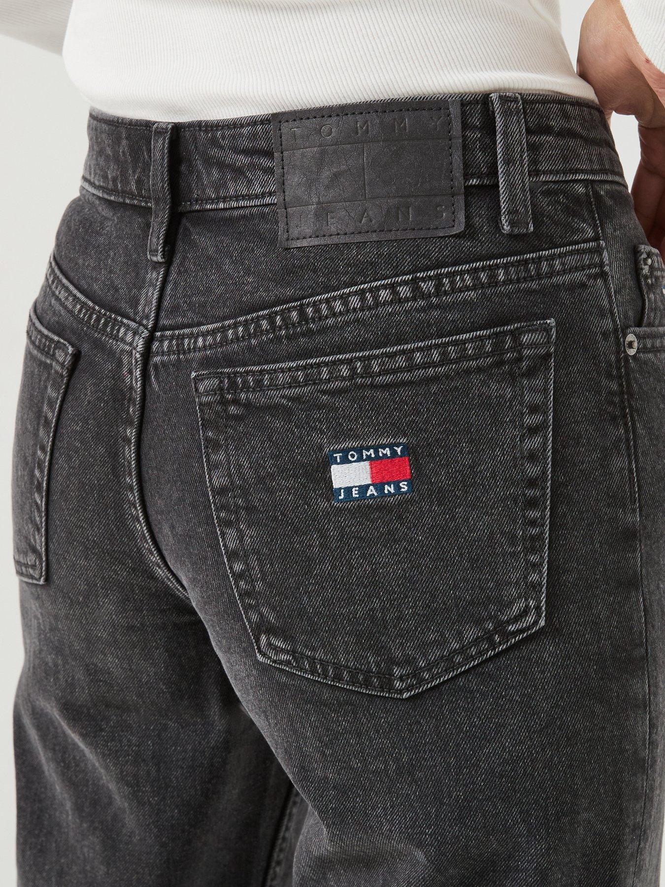 Image 4 of 5 of Tommy Jeans Sophie Low Rise Straight Jeans - Black