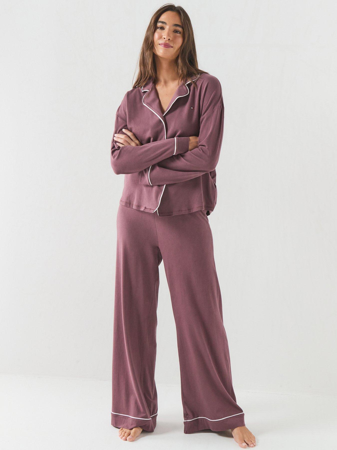 Tommy Hilfiger Ls Shirt Pants Pj Set