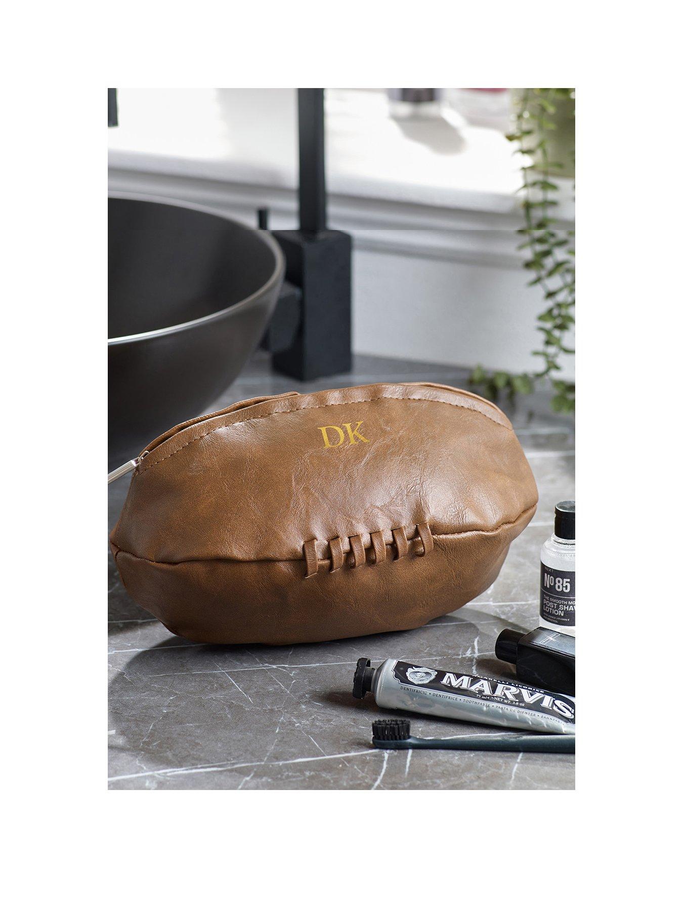 Love Abode Personalised Rugby Ball Washbag