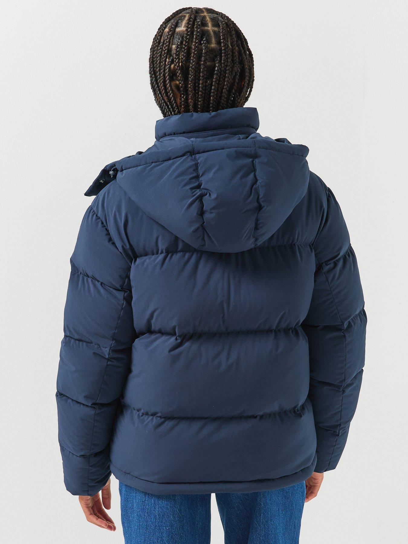 Image 2 of 6 of Tommy Jeans Relaxed Down Alaska Puffer Jacket - Blue