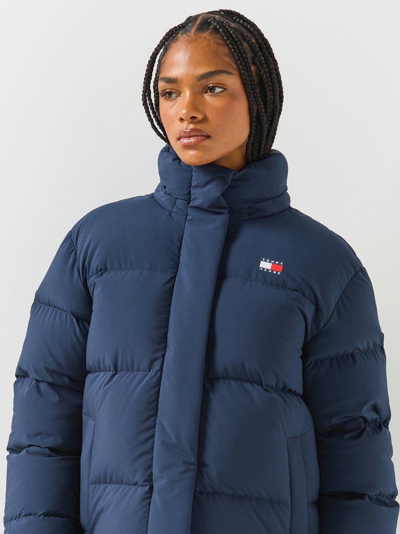 Image 5 of 6 of Tommy Jeans Relaxed Down Alaska Puffer Jacket - Blue