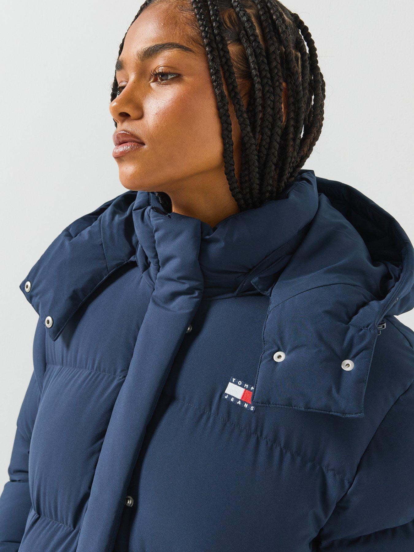 Image 6 of 6 of Tommy Jeans Relaxed Down Alaska Puffer Jacket - Blue