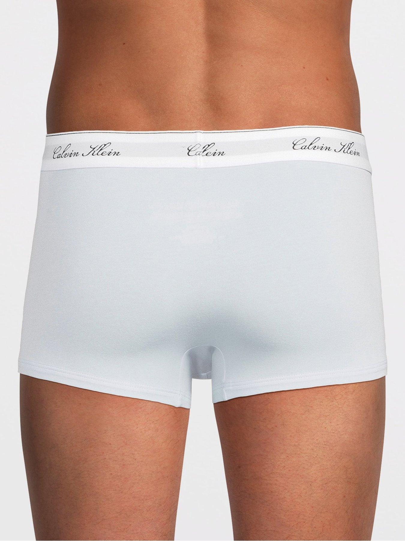 Image 3 of 3 of Calvin Klein 3 Pack Low Rise Trunks - Assorted