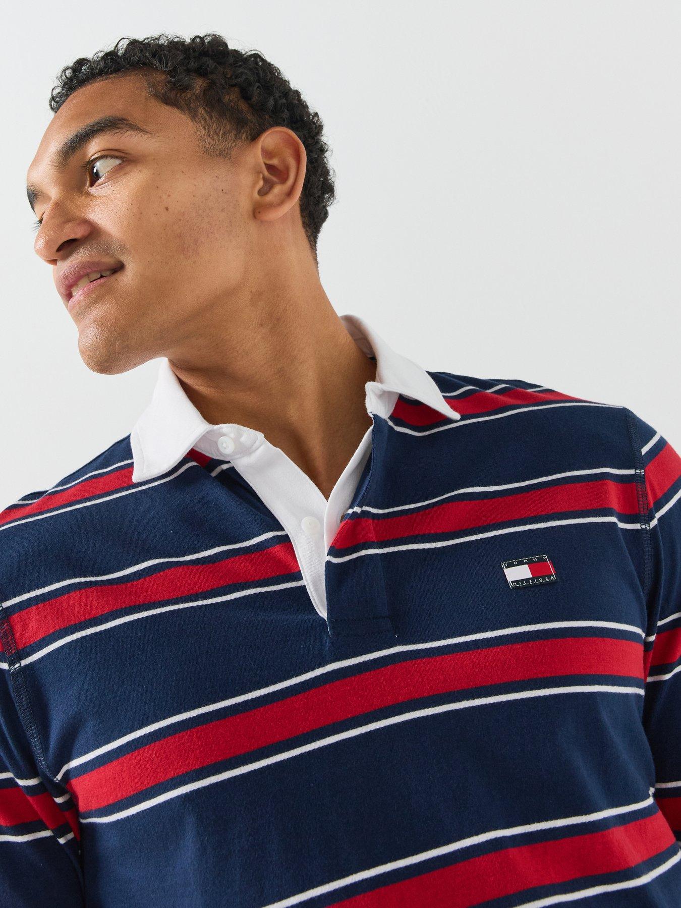 Image 4 of 6 of Tommy Hilfiger Rugby Polo Pyjama Set - Navy