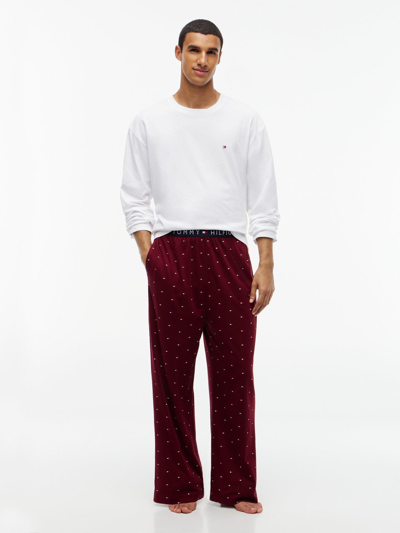 Image 1 of 5 of Tommy Hilfiger Tommy Hilfiger 3 Pack Trunks Print + - Red