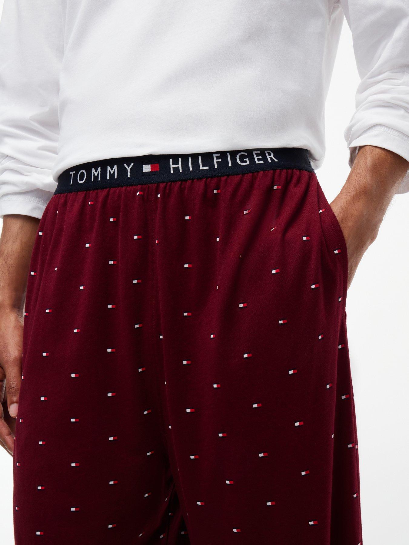 Image 4 of 5 of Tommy Hilfiger Tommy Hilfiger 3 Pack Trunks Print + - Red