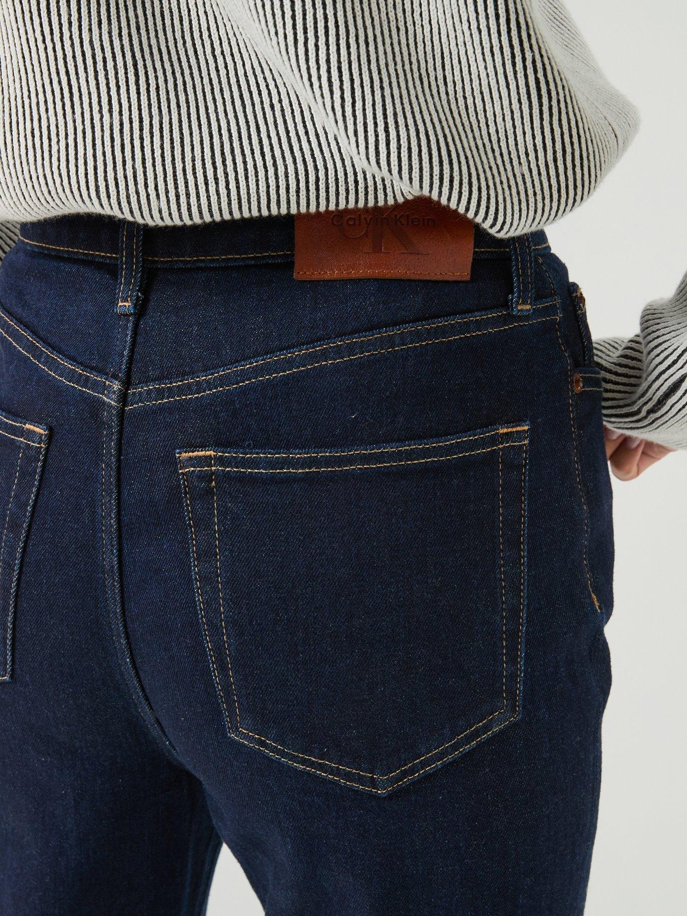 Image 5 of 5 of Calvin Klein Jeans High Rise Bootcut Jeans - Blue