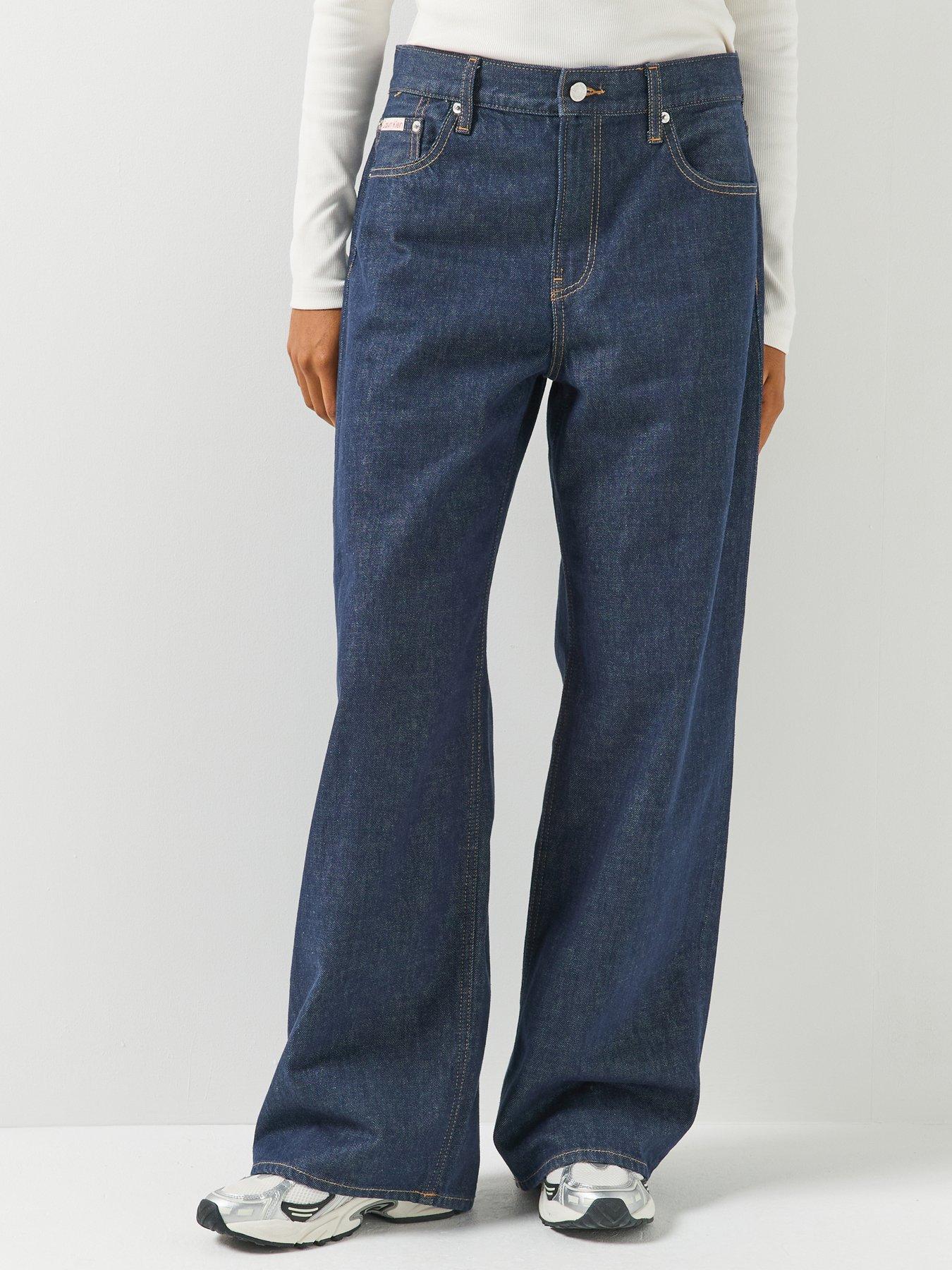 Calvin Klein Jeans Low Rise Baggy Jeans - Blue