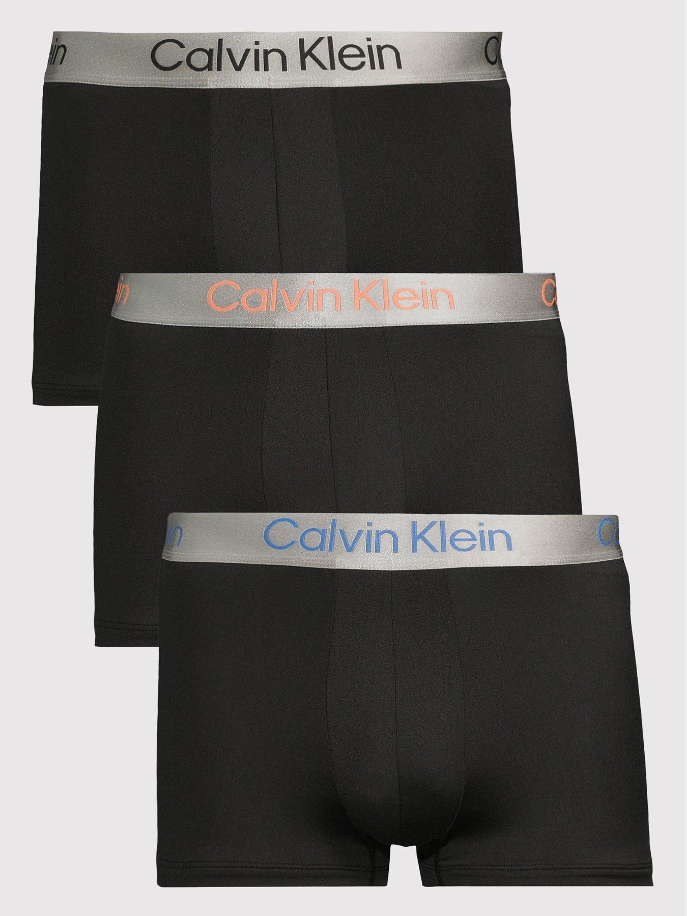 Calvin Klein 3 Pack Trunks - Black