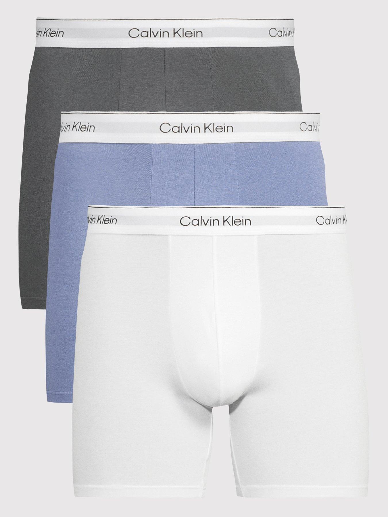 Calvin Klein 3 Pack Boxer Briefs - Assorted
