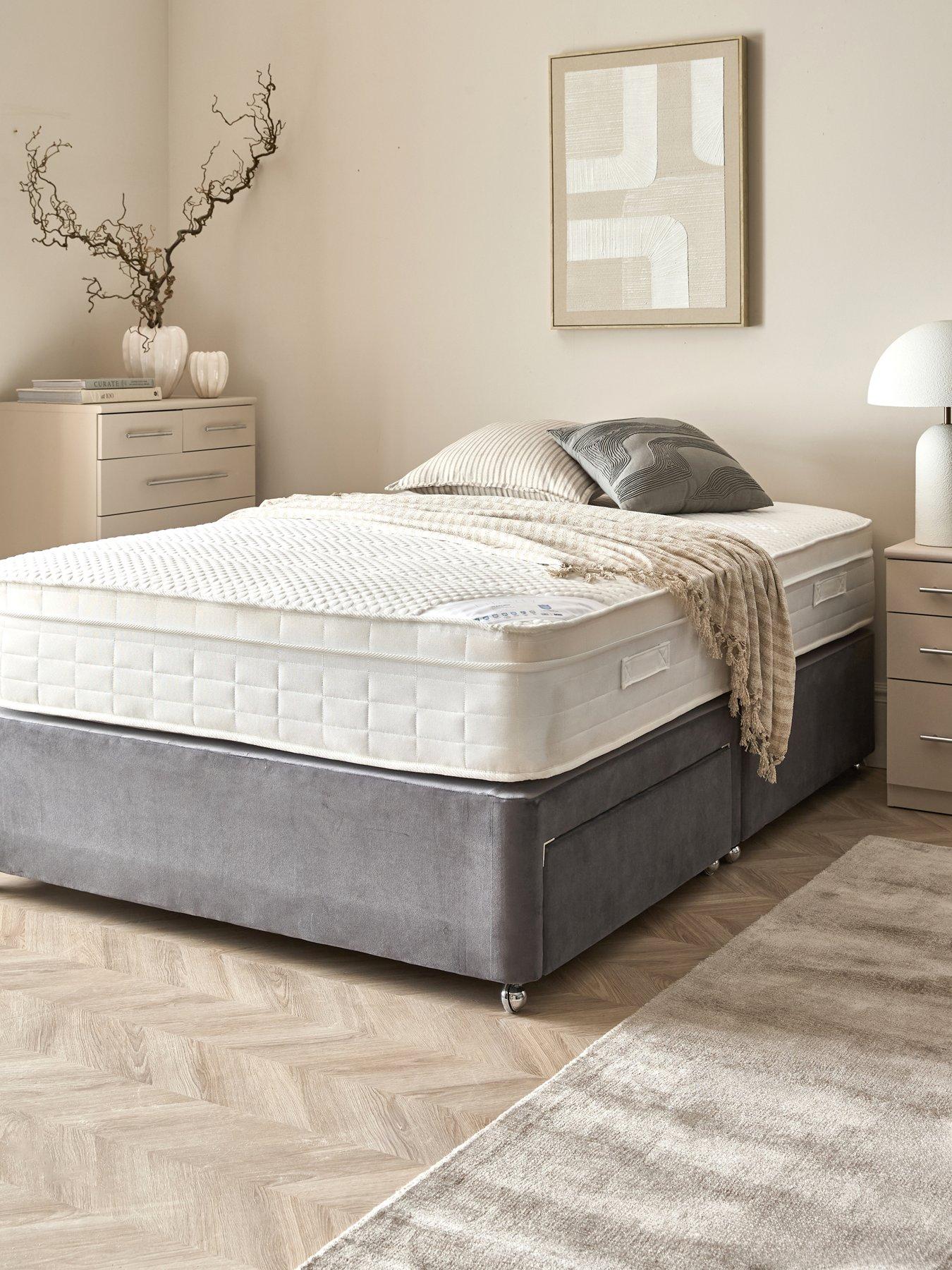 Shire Beds Plush Upholstered Bed Base - Sk Ns