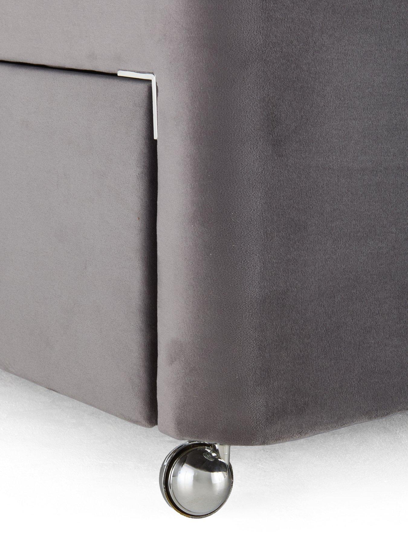 Image 5 of 5 of Shire Beds Plush Upholstered Bed Base - Sk Ns