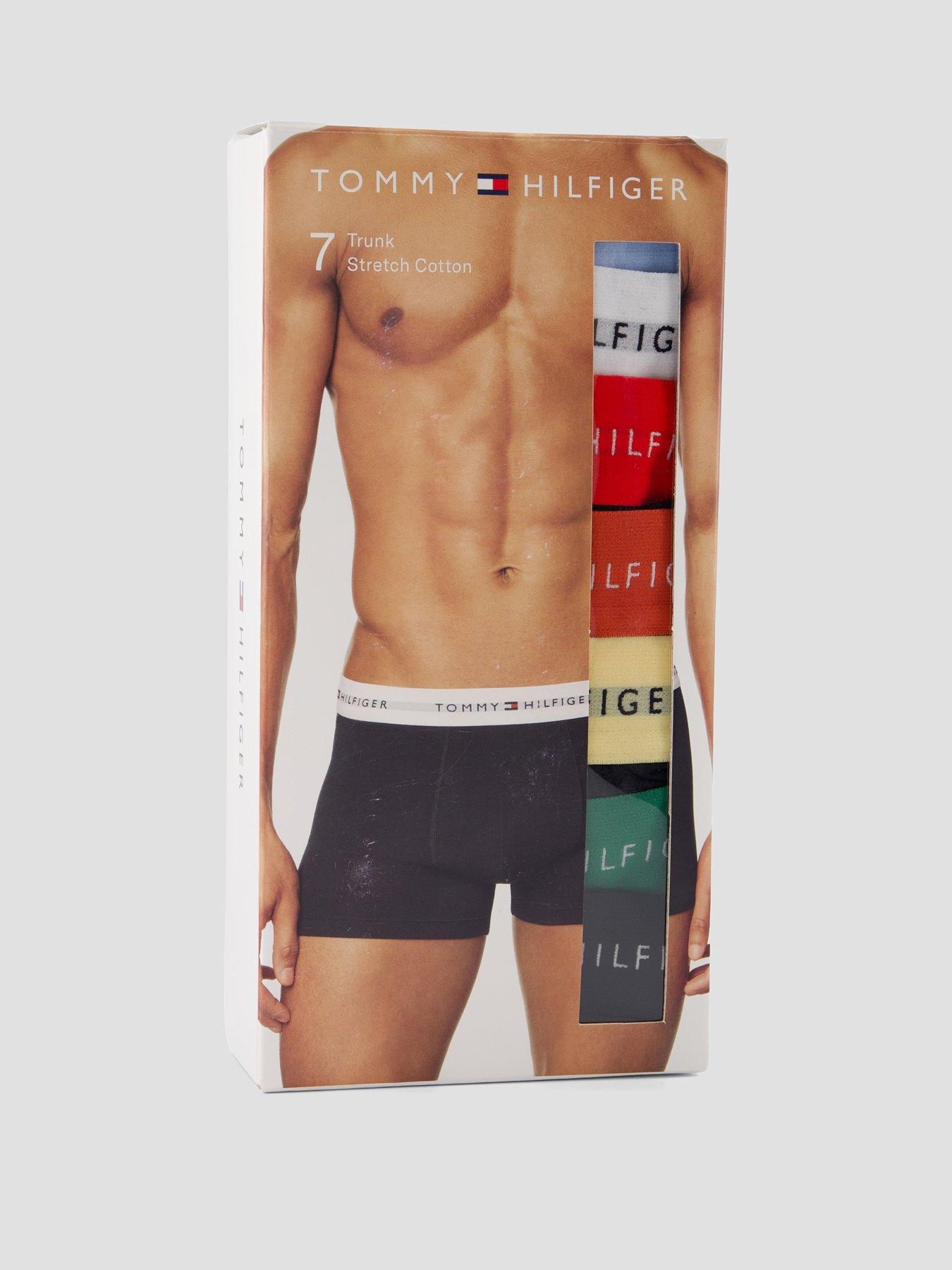 Image 4 of 4 of Tommy Hilfiger 7 Pack Trunks - Black