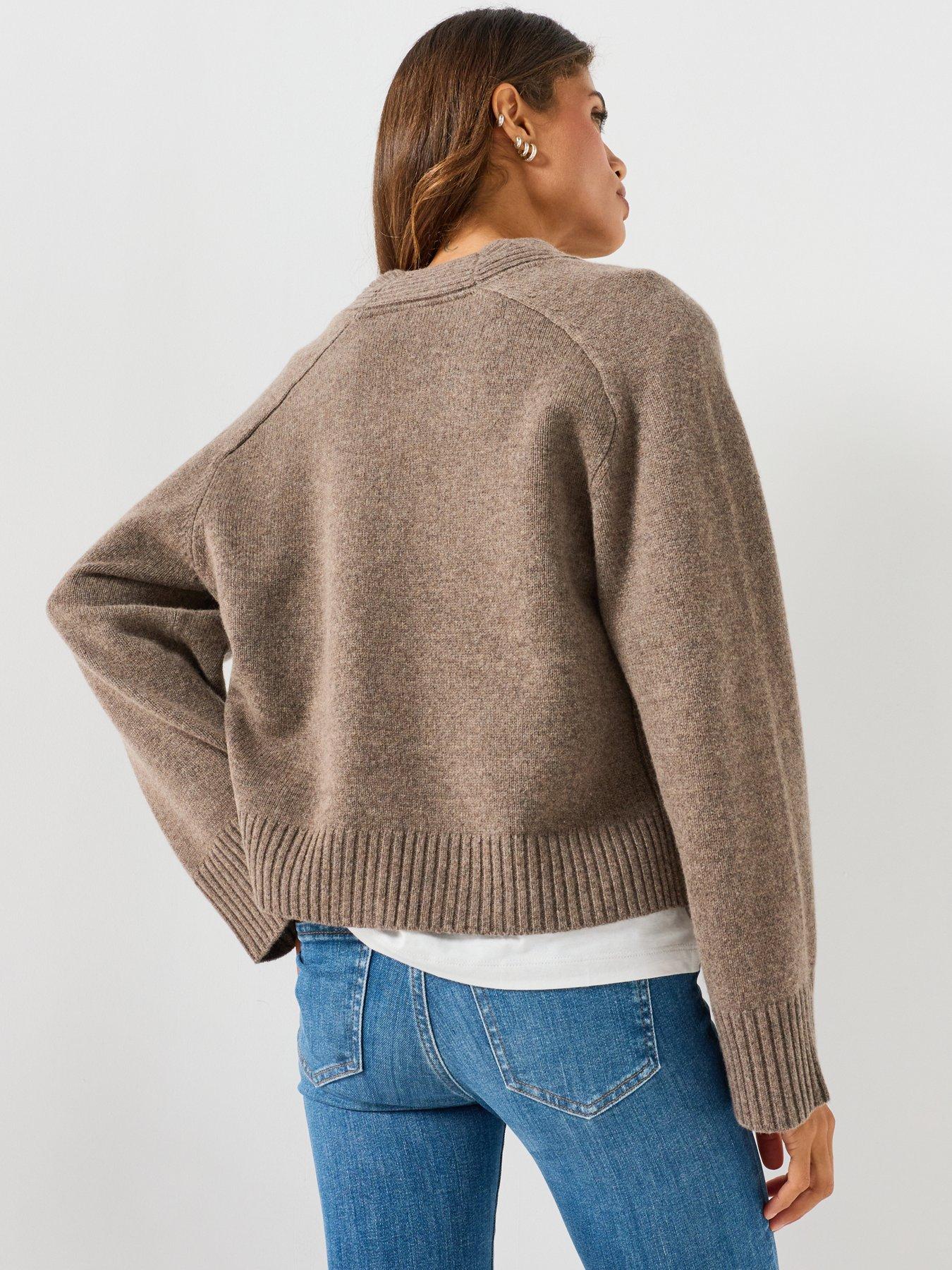 Image 2 of 6 of Tommy Hilfiger Soft Wool V-nk Cardigan Buttons