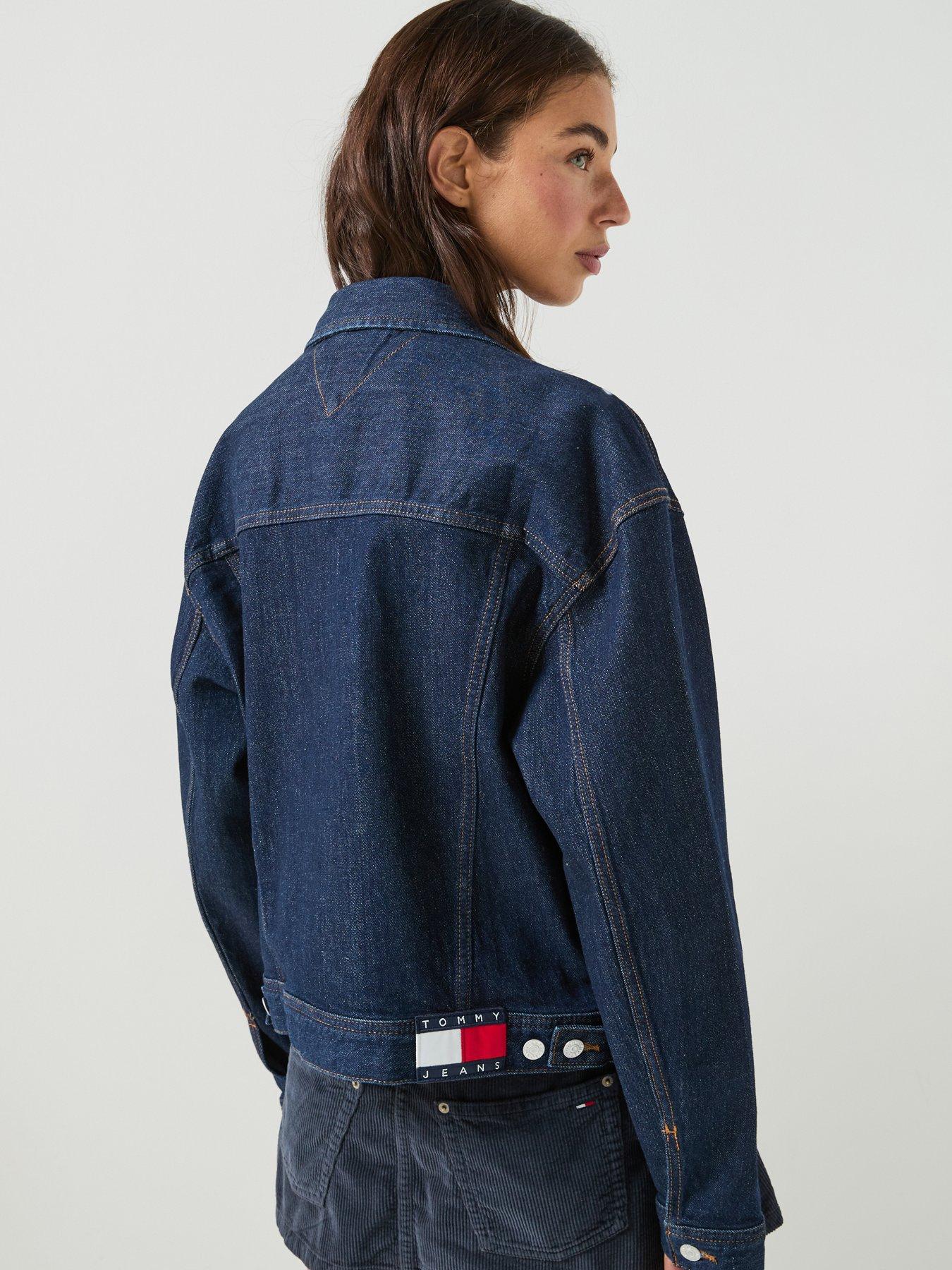 Image 2 of 6 of Tommy Jeans Women's Archive Trucker Denim Jacket - Blue