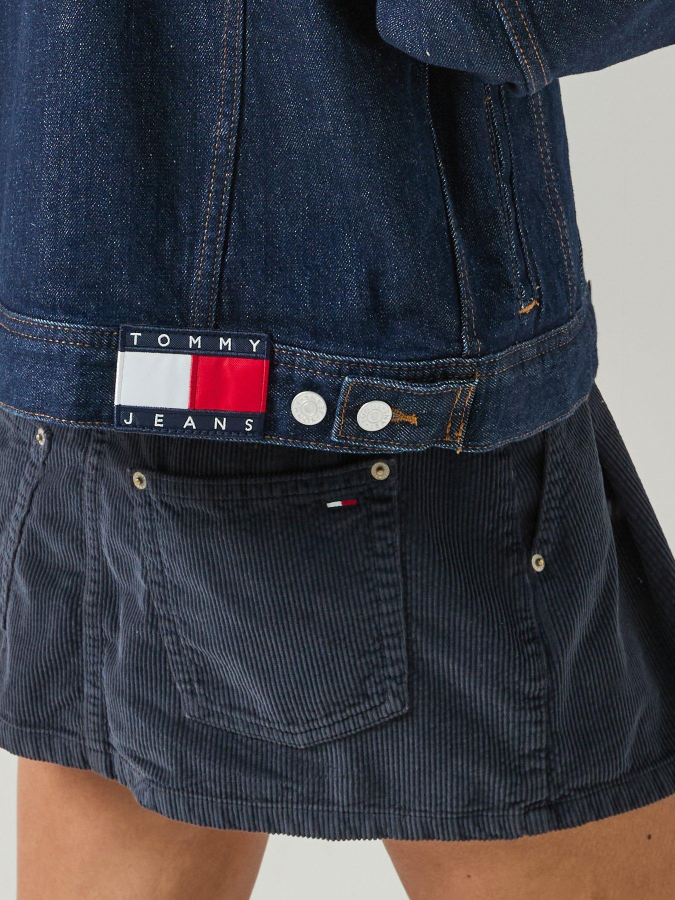 Image 4 of 6 of Tommy Jeans Women's Archive Trucker Denim Jacket - Blue