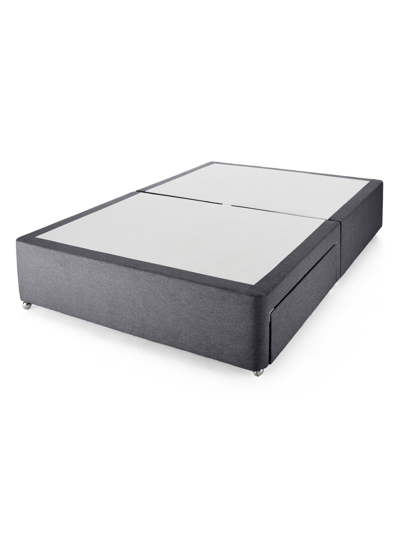 Image 4 of 5 of Shire Beds Chenille Upholstered Bed Base with a Choice of Storage Options
