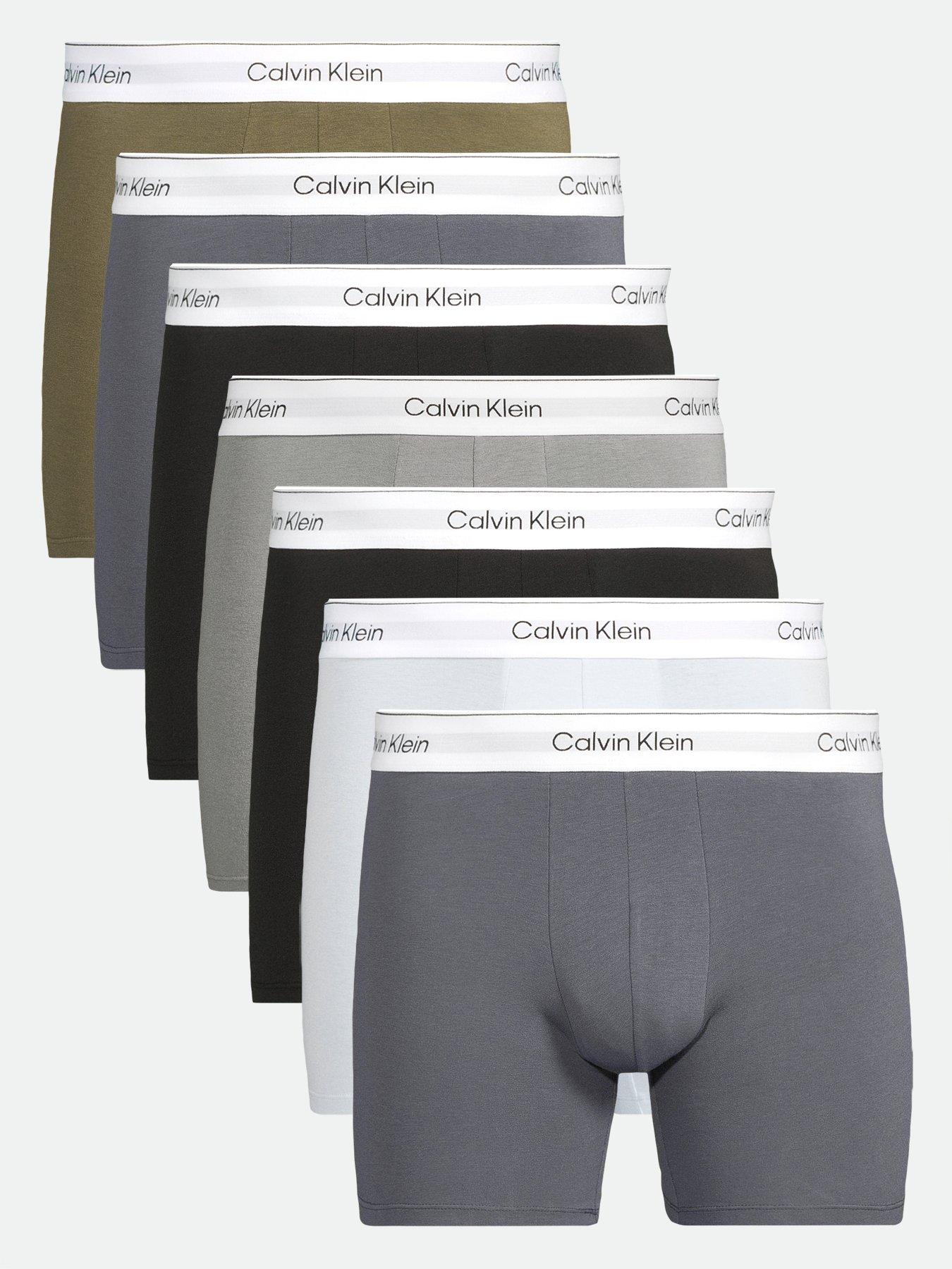 Calvin Klein 7 Pack Boxer Brief - Black