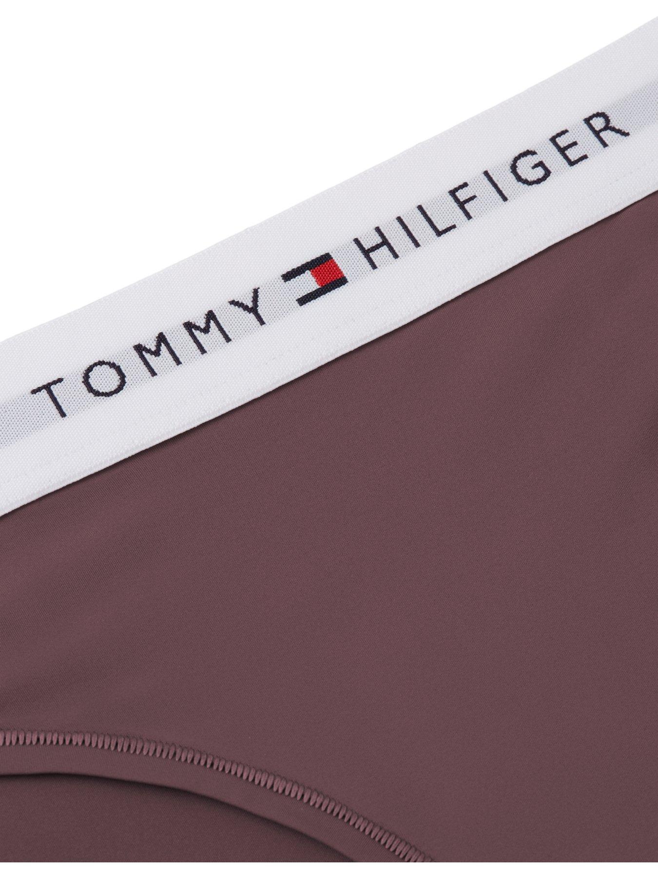 Image 3 of 3 of Tommy Hilfiger Signature Logo Single Bikini Brief - Brown