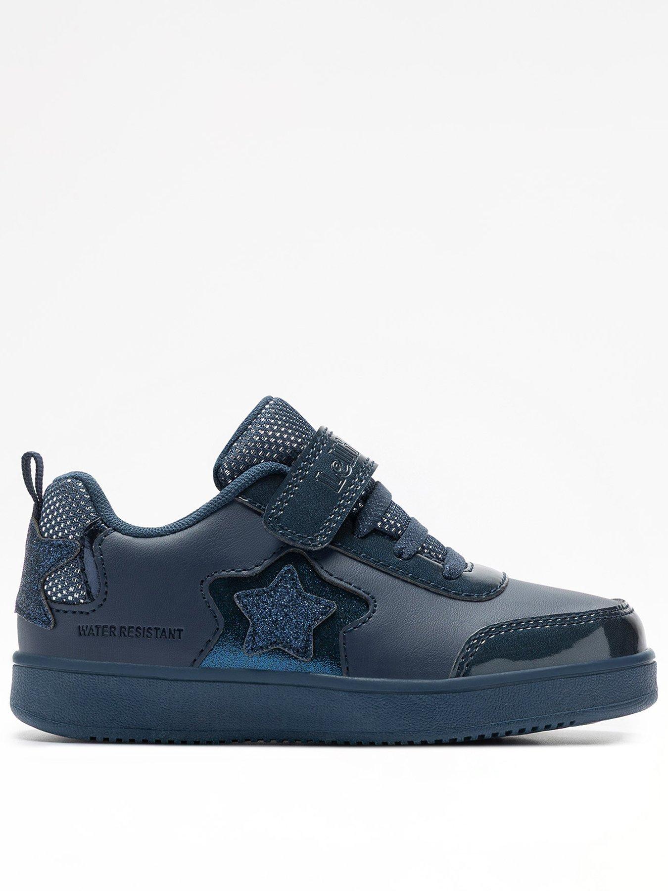 Lelli Kelly Rosa Low Glitter Star Trainers - Navy