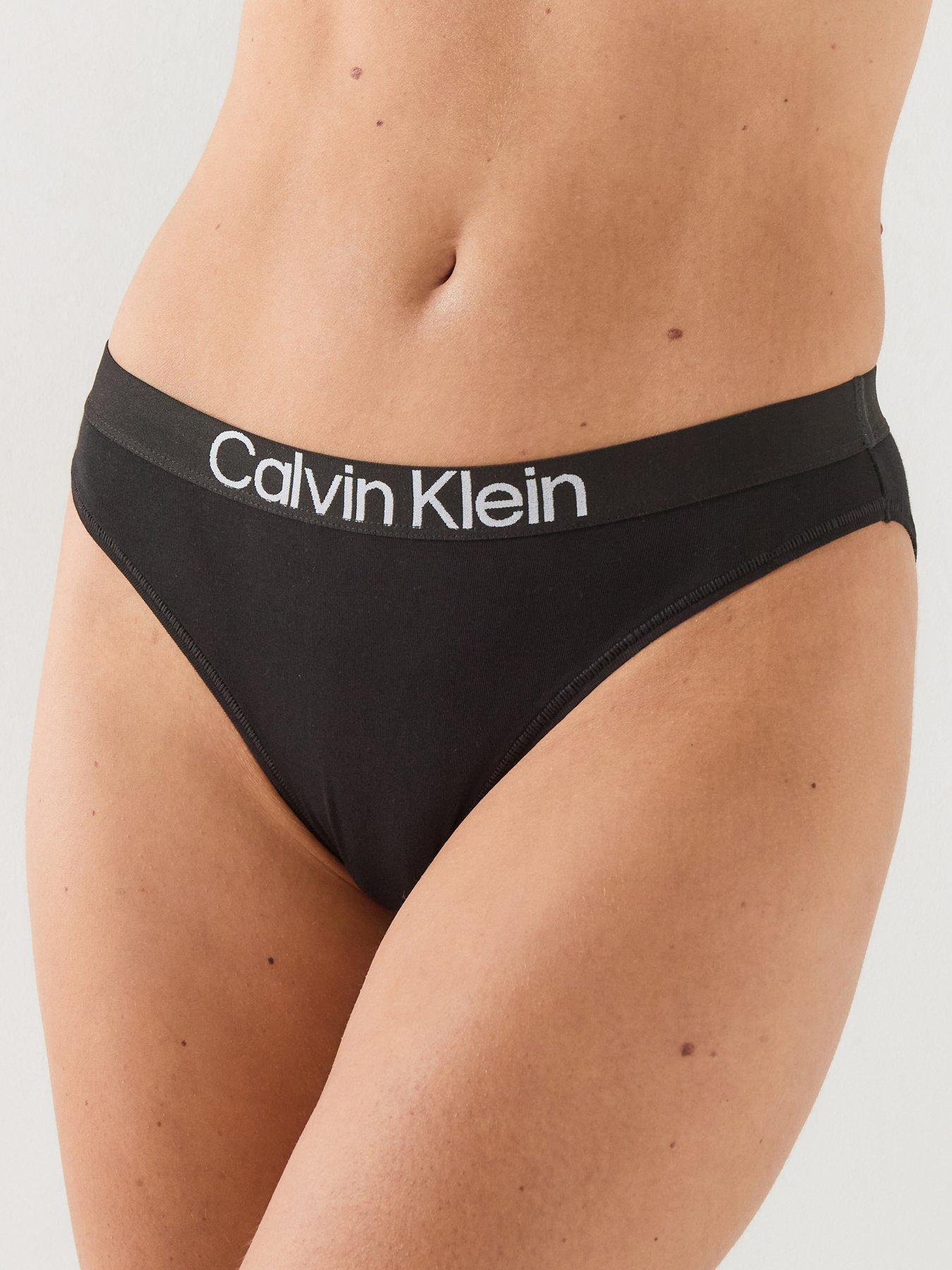 Image 2 of 6 of Calvin Klein 5 Pack Maximum Cotton Bikini Briefs - Multi