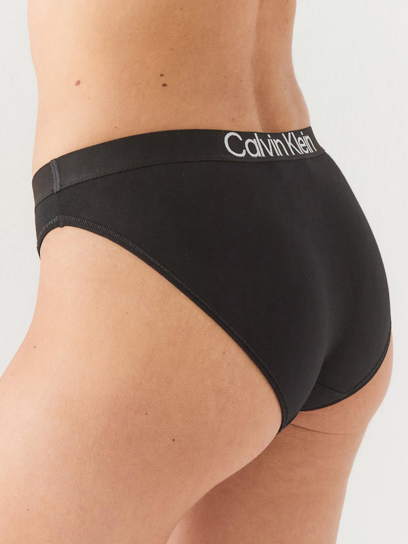 Image 3 of 6 of Calvin Klein 5 Pack Maximum Cotton Bikini Briefs - Multi