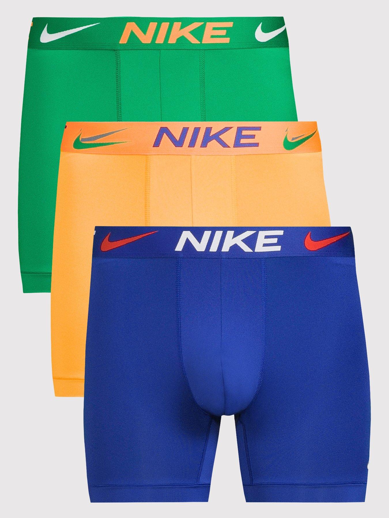 Nike Essential Micro Fibre 3 Pack Boxer Brief - Assorted