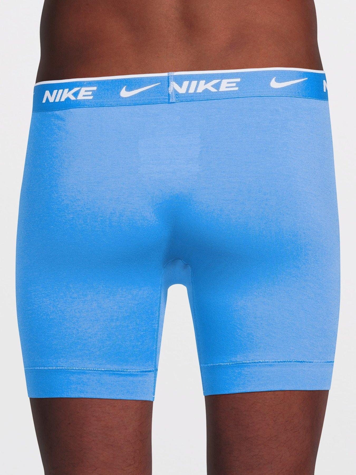 Image 3 of 3 of Nike Mens Essential Cotton Stretch 3 Pack Boxer Brief - Assorted