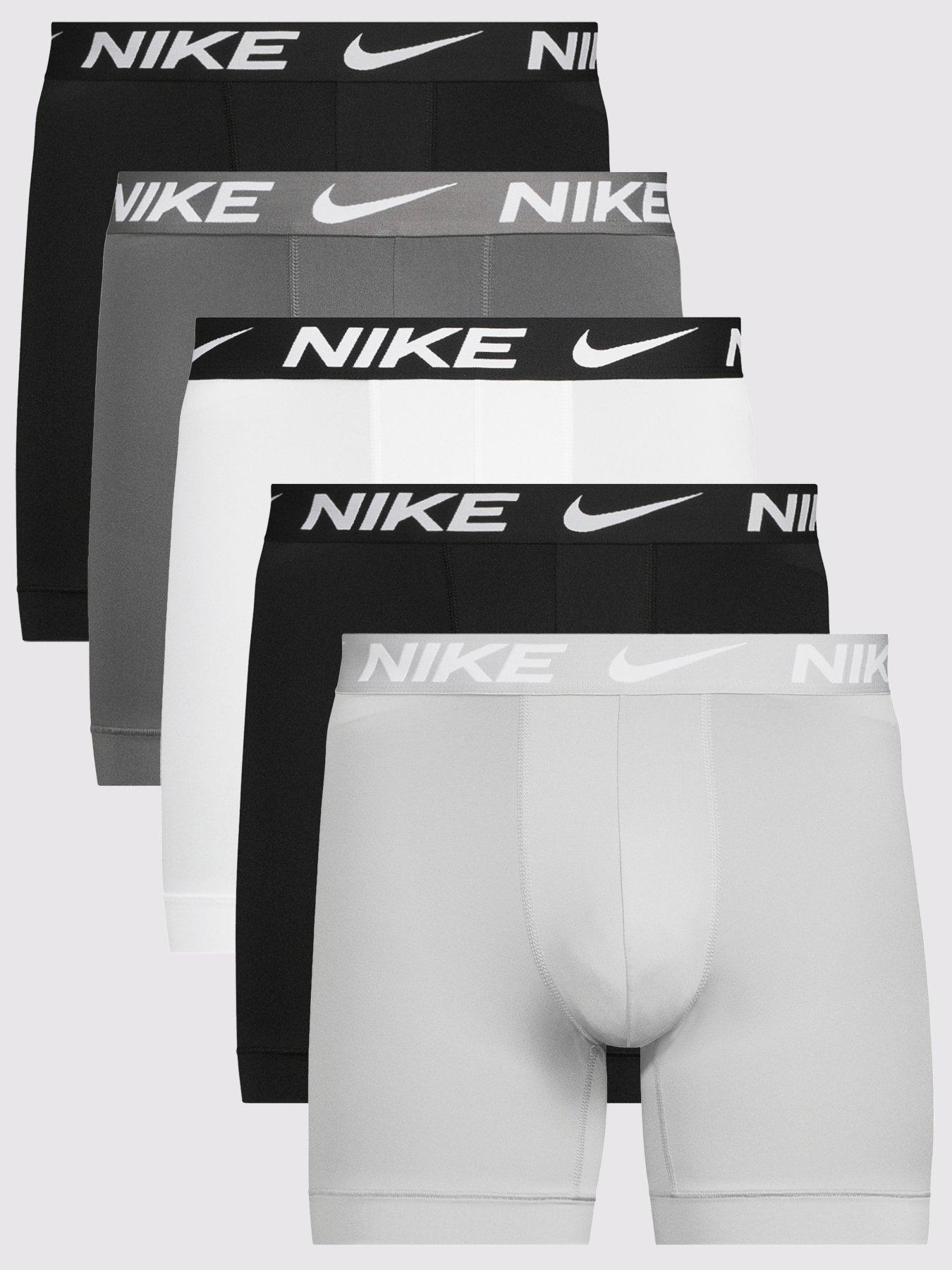 Nike Essential Micro Fibre 5 Pack Boxer Brief - Assorted