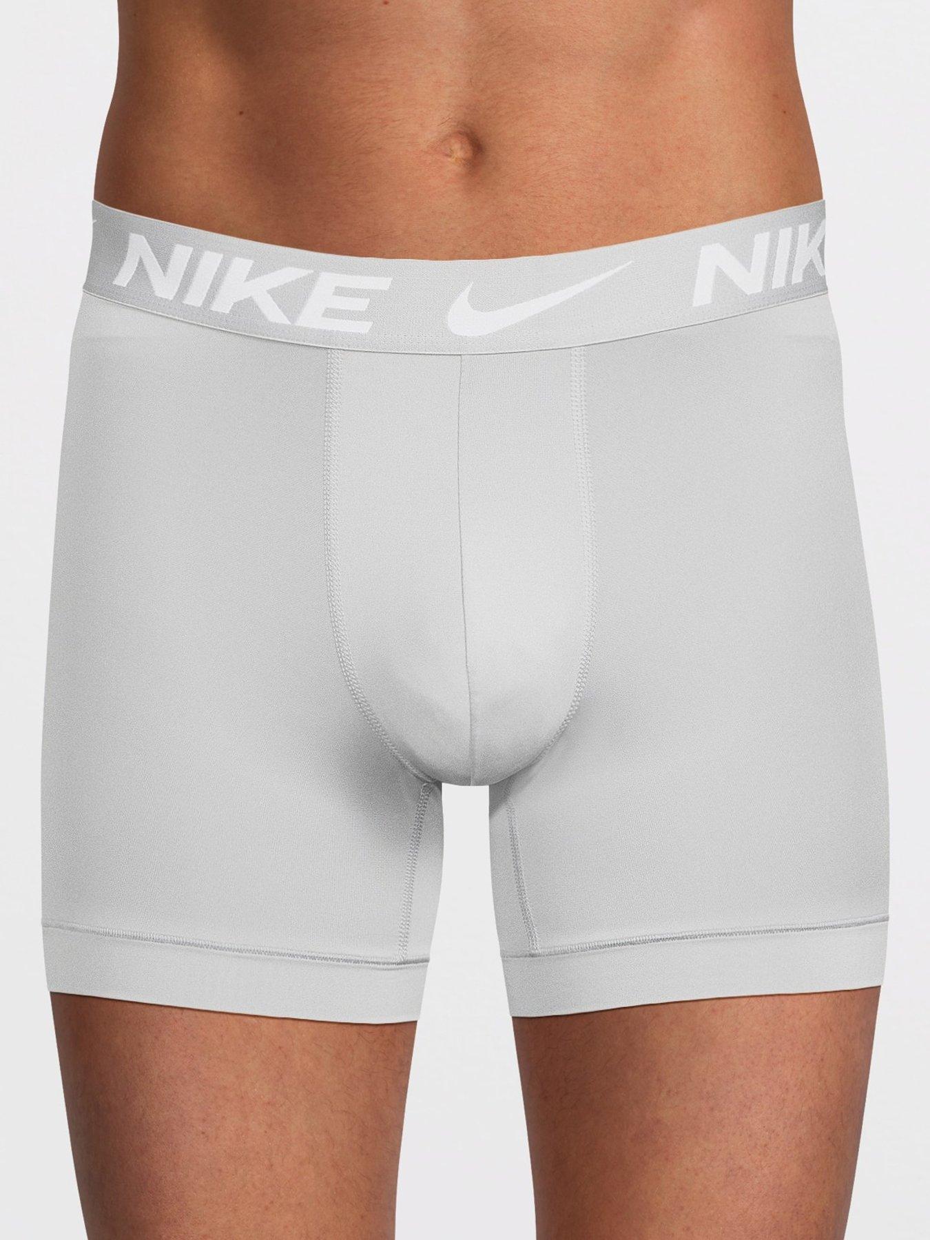 Image 2 of 3 of Nike Mens Essential Micro Fibre 5 Pack Boxer Brief - Assorted