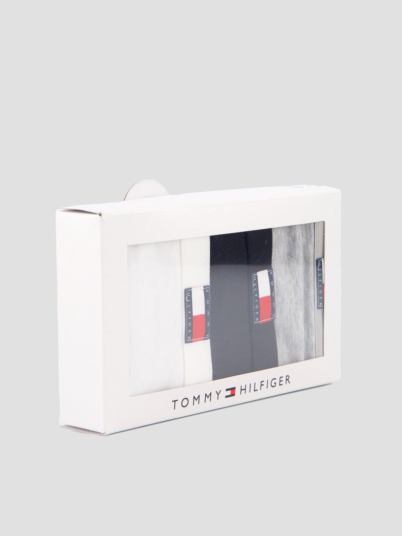 Image 6 of 6 of Tommy Hilfiger 3 Pack Thong - Black