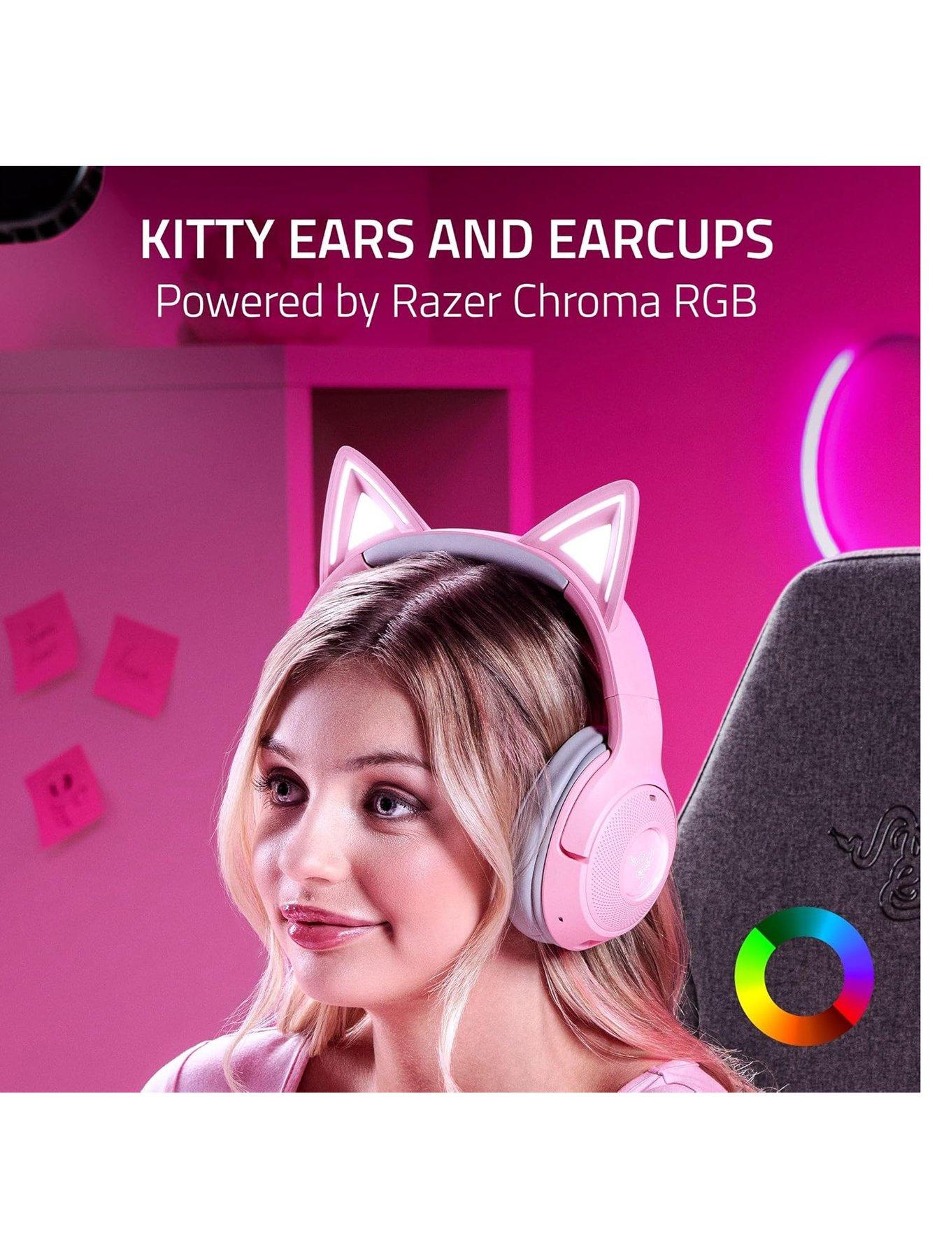 Image 2 of 7 of Razer Kraken Kitty V2 BT - Quartz