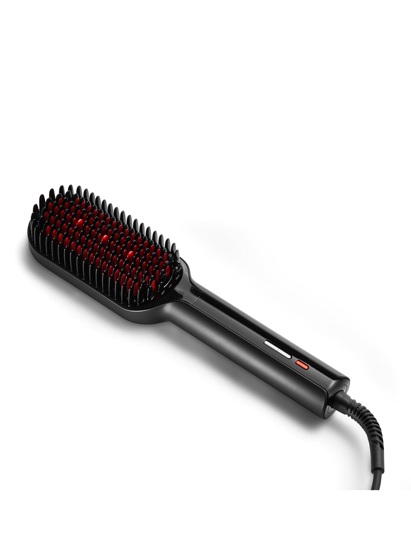 Tymo TYMO IONIC Plus Hair Straightening Brush- Black