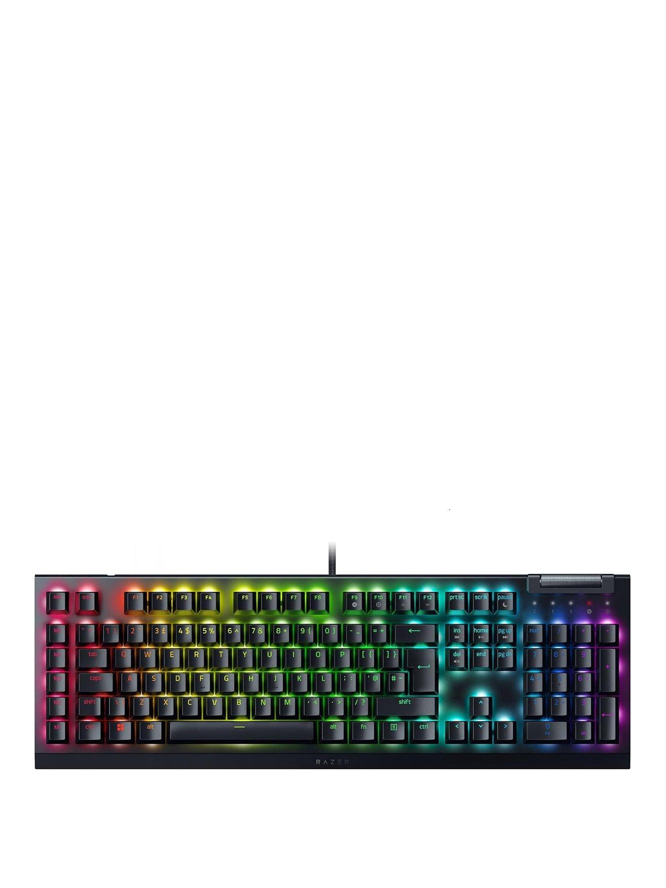 Razer BlackWidow V4 X (Green Switch) - UK Layout