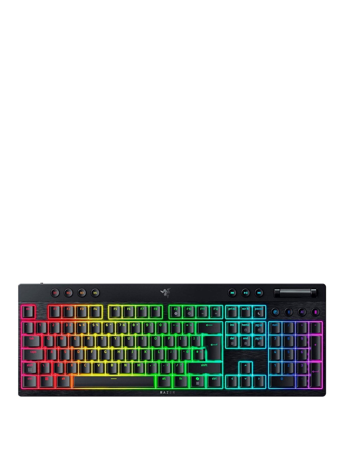 Razer BlackWidow V4 Low-profile HyperSpeed (Orange Switch) - UK Layout