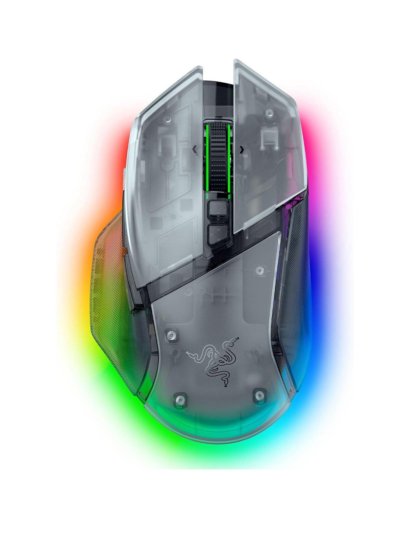 Razer Basilisk V3 Pro 35K - Phantom White Ed.